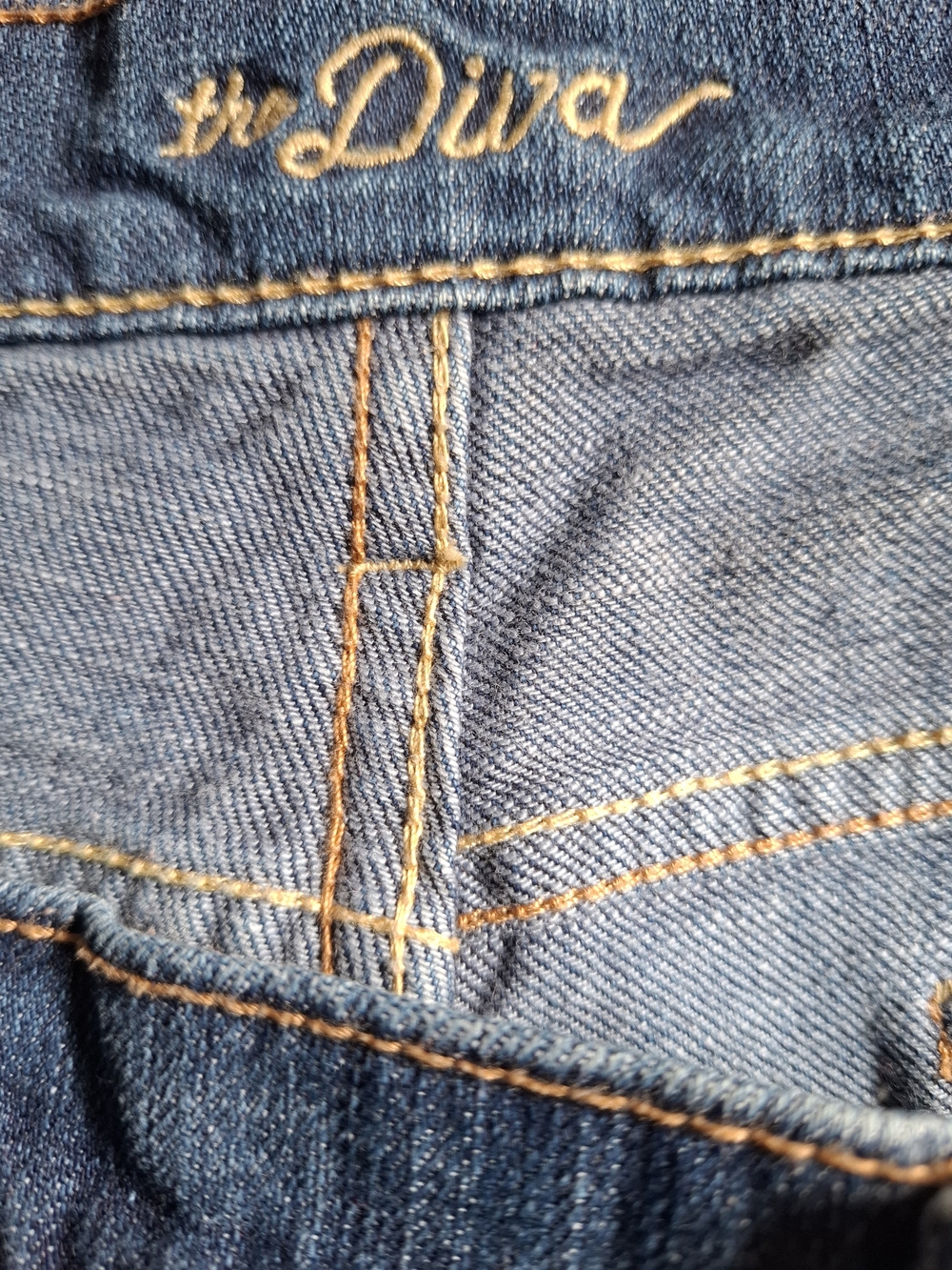 Diva Women's Dark Blue Bootcut Jeans - Picture 3 of 4